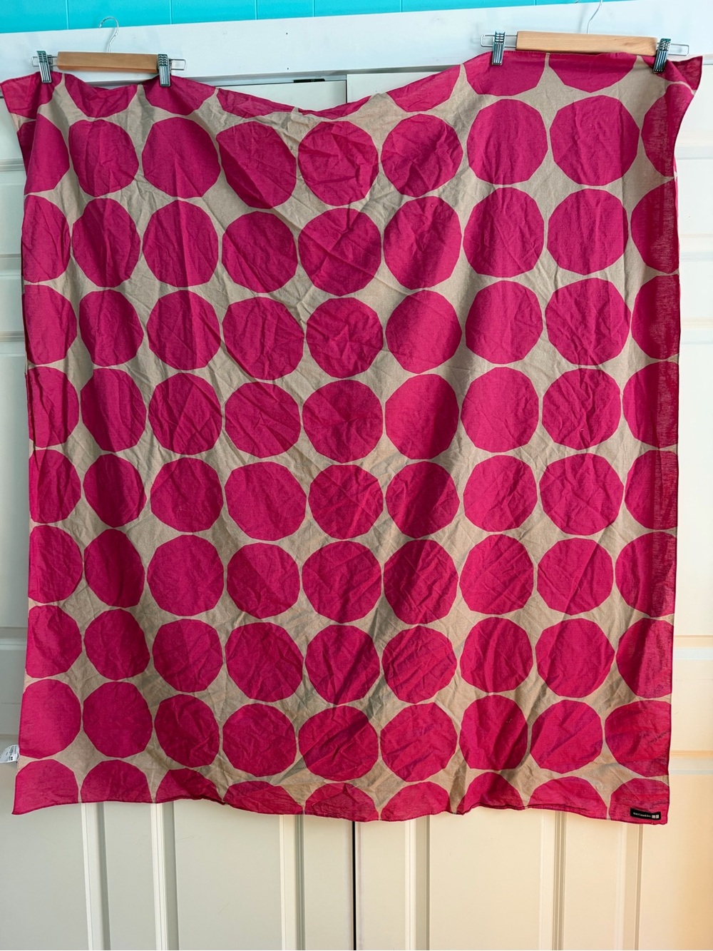 Marimekko x Uniqlo large cotton scarf